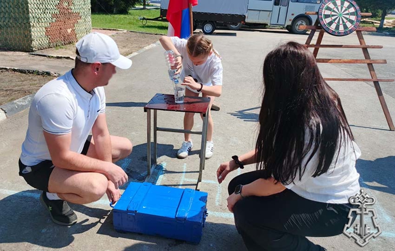 В Орле Росгвардия провела эстафету «Папа, мама, я - спортивная семья»
