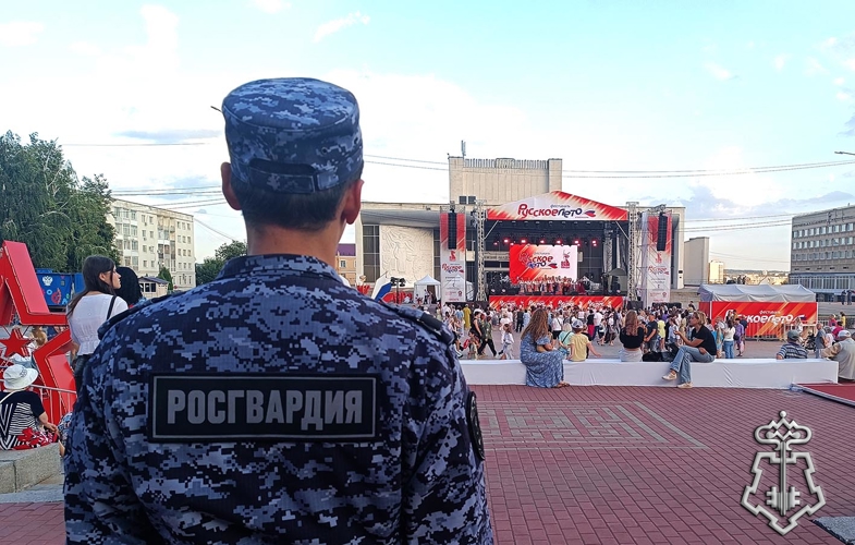 Росгвардия обеспечила безопасность праздничных мероприятий в честь Дня города