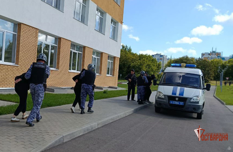 Росгвардейцы приняли участие во всероссийских антитеррористических учениях