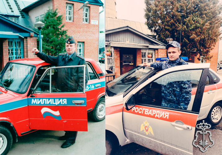 Вневедомтсвенная охрана Орловской области продолжает фото-челендж "Связь поколений"