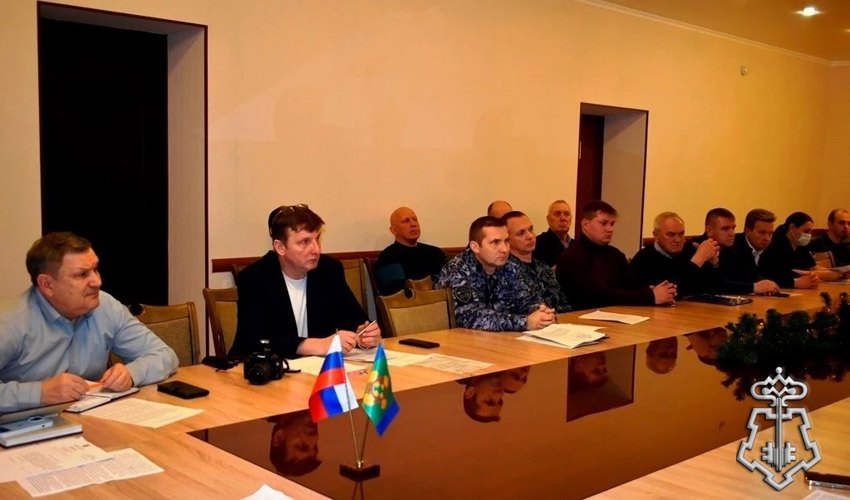 Во Мценске росгвардейцы приняли участие в заседании Антитеррористической комиссии