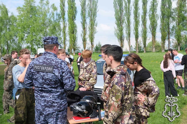 В детском лагере «Ёлочка» под Орлом прошёл «День Росгвардии»