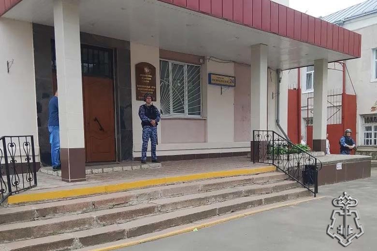 Росгвардейцы приняли участие в учебной тренировке на охраняемом объекте
