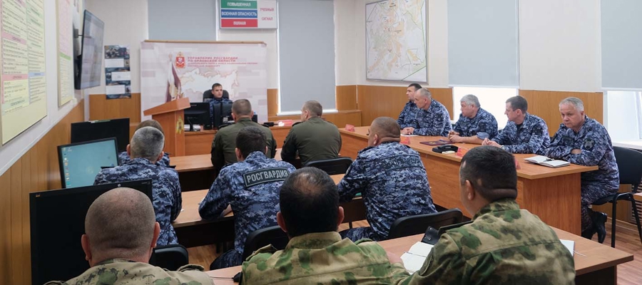В региональном Управлении Росгвардии подвели итоги служебно-боевой деятельности за I полугодие 2026 года