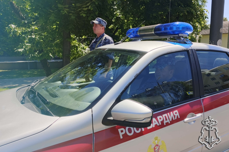 За неделю росгвардейцы отработали порядка 160 сигналов «тревога»