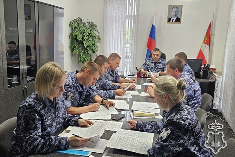 В Управлении вневедомственной охраны Орловской области подвели итоги за первое полугодие 2026 года