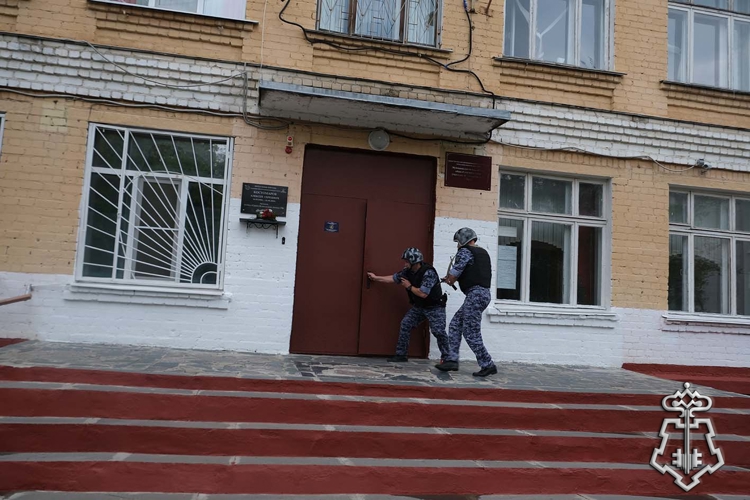 В Орле росгвардейцы приняли участие во всероссийских учениях