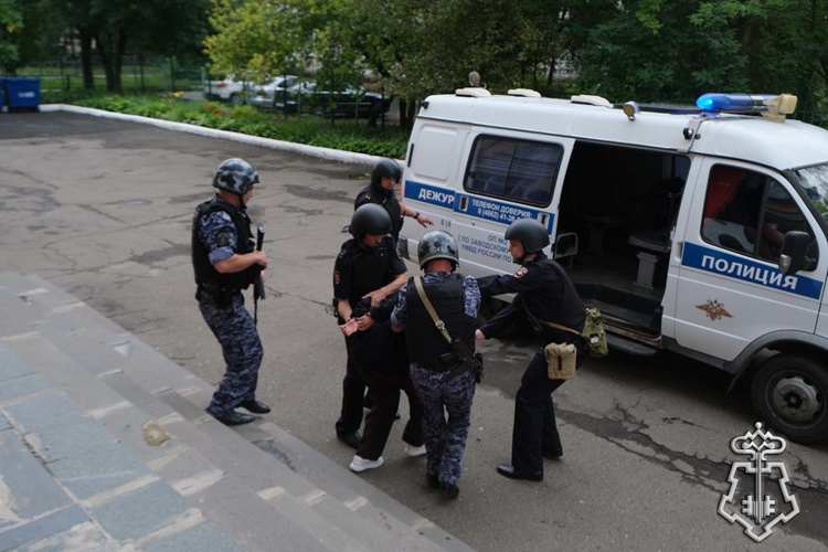В Орле росгвардейцы приняли участие во всероссийских учениях